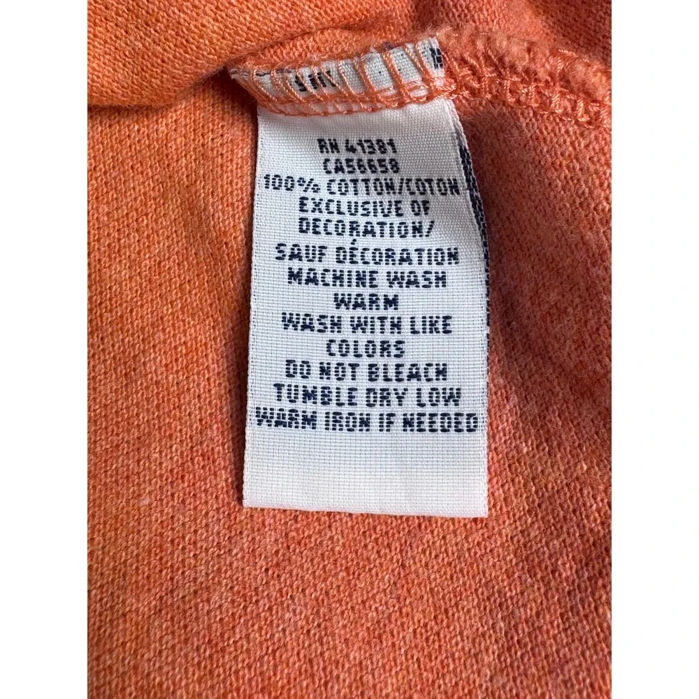 Polo Ralph Lauren Mens XXL Classic Fit Orange Short Sleeve Cotton Polo Shirt